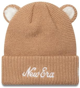 New Era Kinder Beanie Wintermütze - Cute Ears Khaki Toddler