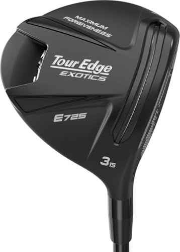 Tour Edge Men's Exotics E725 Fairway Project X Denali Blue 3 Regular Right 15.0