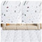 YAYODS 40PCS Self Adhesive Vinyl Floor Tiles 30x30cm – White Background with Colourful Abstract Dots, Peel and Stick Waterproof Flooring, Easy Cut DIY Floor Stickers for Kitchen, Bathroom, Living Room