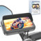 Support Telephone Moto Etanche Scooter retroviseur Compatible avec Les Smartphones jusqu'a 7,5