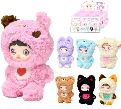 XiDonDon Nommi Loveliness Never End Serie Vinyl-Plüschfigur, Actionfiguren mit zufälligem Design, Sammlerspielzeug (Whole Set)