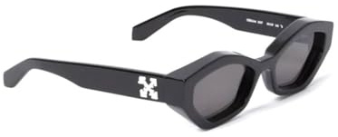 OFF-WHITE HILO SUNGLASSES BLACK DARK GREY