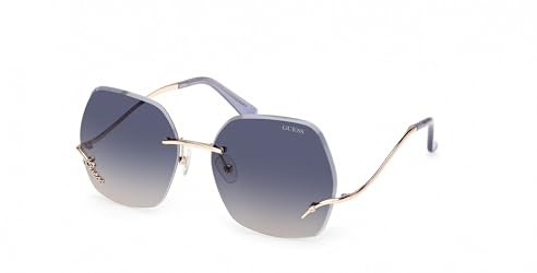 GUESS GU00268 Shiny rose gold 60/16/140 WOMAN Sunglasses