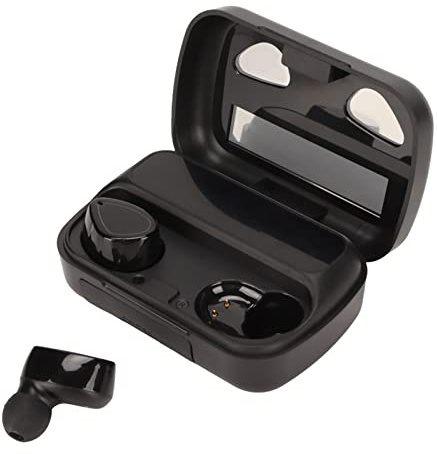 SIXRUN Wireless Earbuds, Premium 9D Stereo 5.3 Earphones, Noise Cancelling with Long Battery Life for Commute and Gaming