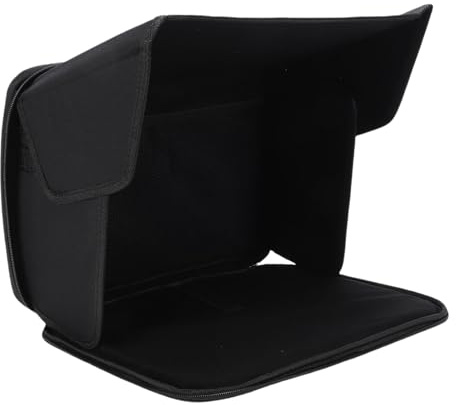 UPALDHOU Parasol para Ordenador Portátil, de 12 a 14 Pulgadas, Ligero, Portátil, Plegable, Bolsa para Sombrilla, capó de Privacidad