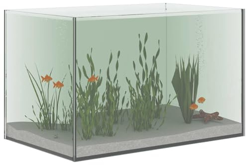 vidaXL Aquarium avec Stockage Transparent 40 x 25 x 25 cm Verre