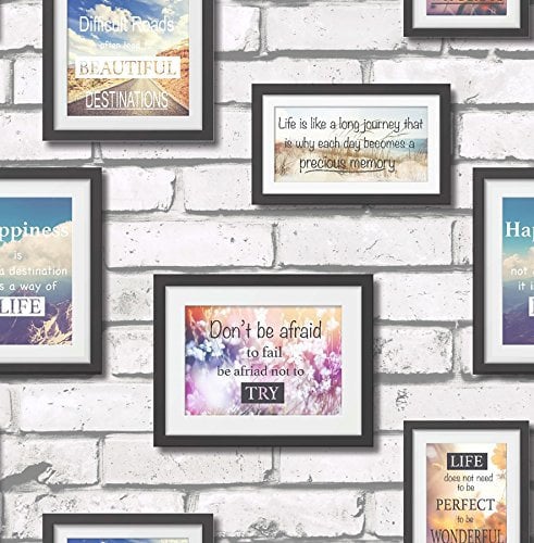 BHF FD41920 Novelty Frames Wallpaper - Multi-Colour (2-Piece)