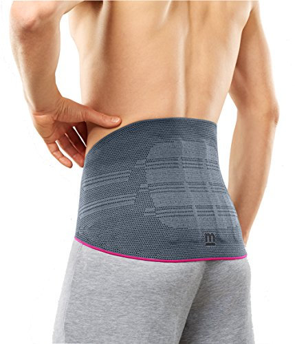 medi Lumbamed basic - Rückenorthese Herren - silber - Größe IV - Orthese zur Stabilisierung der Lendenwirbensäule, IV - Herren