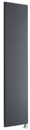 Milano Riso 1000W Anthracite Vertical Flat Panel Electric Radiator - 1800mm x 400mm