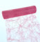 Sizoweb Tischband - 25 Meter Rolle + 100 Deko Sterne in Silber Gratis (30cm Breite, Rosa)