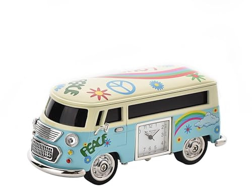 Wm Widdop Miniaturuhr, Camper, Blau
