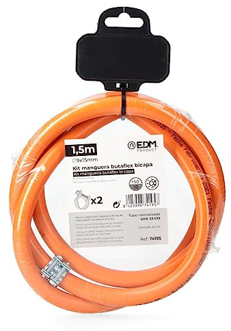 eDM Elektro 74195 Butaflex Schlauch, zweilagig, 1,5 MTS+2 Umarmung