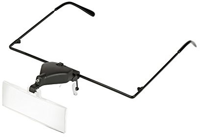 Uhr Reparatur Installationssatz mit Vergrößerungsgläsern 1.5X/2.5X/3.5X und LED Licht für präzise Arbeiten