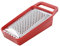 Grattugia da formaggio Moplen, con cassetto, con manico abs, cucina, acciaio, 24x13x5