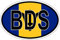 Akachafactory Sticker Aufkleber Nationalitätenkennzeichen Flagge Fahne Barbados BDS