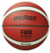 Molten B7G4500-DBB Basketball, Pro Wettspielball, Premium Synthetik-Leder, 12 Felder, DBB geprüft, orange/Ivory, Größe 7, Paketeinheit 12