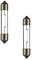 cyclingcolors Lampadina Navette, SV6, 6V, 3W, 6mm x 36mm, Confezione da 2