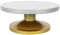 Metal Clay Wheel, Pottery Wheel, Pottery Turntable, Antihaftbeschichtung für School(Silver plastic steel turntable 30cm)
