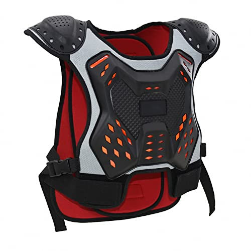 MAOTN Motorradrüstung für Kinder,Offroad brustpanzer für Outdoor, atmungsaktive schutzausrüstung,einstellbare rückenprotektor Motorrad,Motorcross fahrt Downhill Protektoren,Style,S