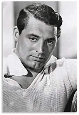 XXJDSK Poster Kunstdrucke Cary Grant Modernes Familien- und Wohnzimmer 60X90cm Kein Rahmen