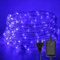 Sonnewelt 10M LED Lichtschlauch Außen, Lichterschlauch mit Timer & Speicherfunktion, 8 Modi und Helligkeit für Aussen Patio Deko Party Hochzeit (Blau, 240 LEDs)