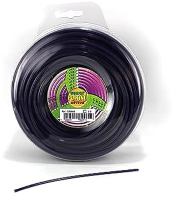 La zappa Filo decespugliatore Professionale Platino in Nylon per utilizzi gravosi e intensi (4.0 mm 15 mt/Tondo)