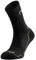 Lurbel Agres Five, Calcetines de lana merino, Calcetin Outdoor, Calcetines térmicos, Calcetin Trekking, Transpirables (Black/Sottobosco - L)
