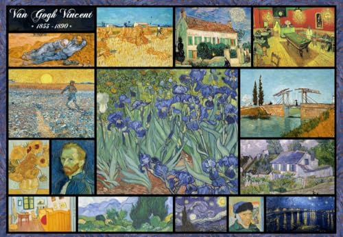 Puzzle 1000 Teile - Vincent Van Gogh - Collage
