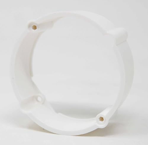 SD ProfiLine Putzausgleichsringe,Schraubabstand 60mm, 25 Stück (weiß, 24mm tief)