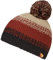 Ziener Kinder ISHI Mütze | warm, gestrickt, dreifarbig, Woody Brown, S