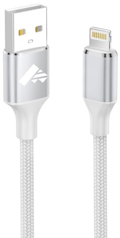 iPhone Ladekabel, Lightning Kabel 2M iPhone Ladekabel Schnellladekabel MFi Zertifiziert iPhone Kabel Fast USB Lightning Kabel für iPhone 14 13 12 11 Pro Max Mini XS XR X 8 7 6 6s Plus 5 SE 2020,iPad