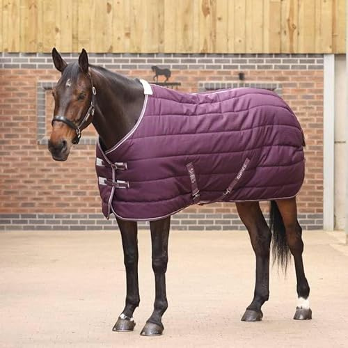 Shires Tempest Original 300g Stable Rug - Burgundy 6'3 / 75, Burgundy