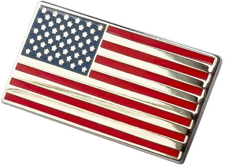 Hard enamel USA American Flag Lapel Pin Badge (Stars and Stripes)