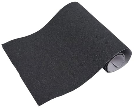 Skateboard Sandpaper, Skateboard Grip Tape Waterproof Non-Slip Carborundum Skateboard Deck Sandpaper 84x23cm