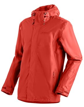 Maier Sports Abbenstein M Herren Regenjacke wasserdicht, Funktionsjacke 2 Taschen außen + Innentasche, Regular Fit