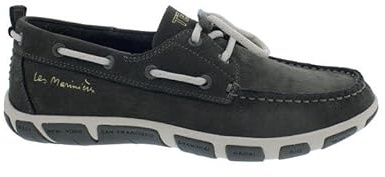 tbs Janaele Segelschuh, Nubuck Buttersoft, Lierre-Grün, Wechselfußbett, Schnellverschluss H7278 Grün