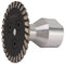 Akozon Vane/Wing Intagliate in Pietra Akozon - Acciaio in Lega Ad Alta Durezza Diamante a Circolare per Granito, Marmo e Taglio in Cemento (Tipo articolare 50mm / 2in)