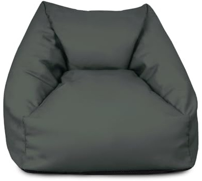 rucomfy Water Resistant Kids Beanbag Toddler Outdoor Armchair - Grey