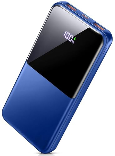 Power Bank, Kompatibel mit PowerBank 10000mah, 22,5W Schnelles Aufladen Tragbares Ladegerät, PD USB C External Mobile Phone Battery Input & Outputf ür iPhone 14/13/12/11/Pro/Huawei, Sassung usw