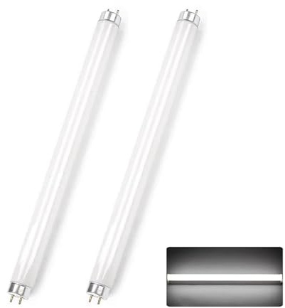 BVCL T8 LED-Neonröhre, 220 V, 15 W, 450 mm (1,5 Fuß), 6500 K, weißes Licht, Ersatzröhre for Mückenschutzlampe(2pcs)