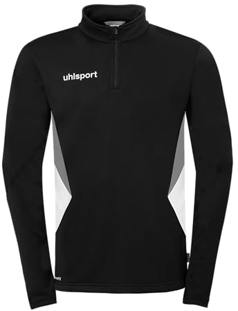 uhlsport Equipe 29 1/4 Zip Top – Sport Pullover mit Reißverschluss, Teamwear Zip-Top für Training & Aufwärmen