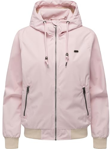 Ragwear Damen leichte Übergangsjacke atmungsaktive Jacke mit Kapuze Nuggeta Summer YOUMODO XS-6XL