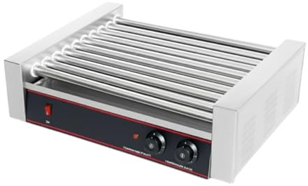 Scaldasalviette Hot-Dog Professionnel - 11 Rotoli - Inox - 1,65 kW - Temperatura fino a 300 °C