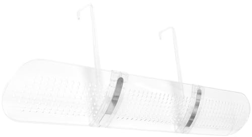 Uonlytech Deflettore per Condizionatore in PET con Struttura Razionale, Regolabile, Anti-Perforazione, Ideale per Uso Domestico con Neonati
