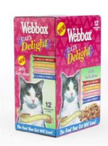 Webbox Cats Delight Pouches Jelly Selection 12x100g