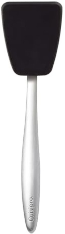 Cuisipro Mini Spatula, Silicone/Stainless Steel, Black, 28 x 28 x 18 cm