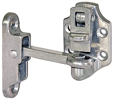 Buyers Products DH300 Aluminum Door Hold Back, 2 Inch Hook and Keeper | Heavy-Duty 2 Inch Aluminum Door Hold Back Helps Secure Trailer And Cargo Doors With Spring-Loaded Latch And Keeper Included