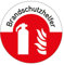Helmaufkleber Brandschutzhelfer Folie selbstklebend Ø 40 mm 12 Stück auf Bogen Brandschutz Helm