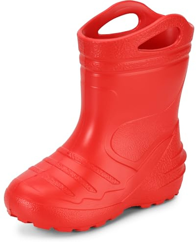 Ladeheid Gummistiefel Kinder federleichte Eva Regenstiefel für Mädchen und Jungen Thermo Gummistiefel gefüttert KL051