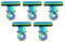 Pinze di estensione per unghie curve C, strumento multifunzione in acciaio inossidabile per accessori per nail art